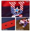 homee1pc Wooden Decorations; Independence Day Decorations Independence Day American Pattern Ornament Independence Day Arrangements