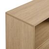 Coastal Rattan-Door TV Stand for TVs up to 10015' â€“ Coastal Oak