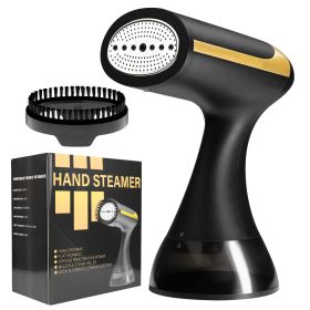 Clothes Steamer Compact And Efficient Suitable For Travel And Home Use For Clothes Cleaning And Ironing (Color: Black)