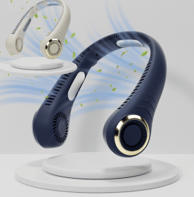 Halterneck Fan, A Convenient Portable Fan (Option: One blue and one white)