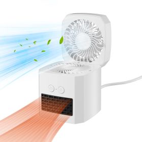 Dual-function Cooling And Heating Fan For Home Comfort, Suitable For Room Cooling And Heating (Color: White)