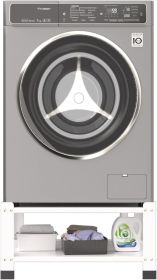 Laundry Pedestal 28.35 In Width, Washer And Dryer Pedestals With Storage Shelf, 700lbs Weight Capacity Washing Machine Stands For Most Washers An (Option: 1pcs)